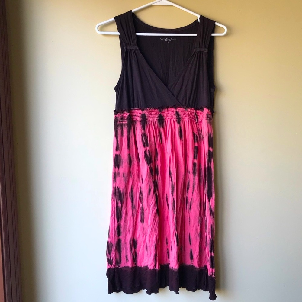 Calvin Klein’s Tie dye sundress